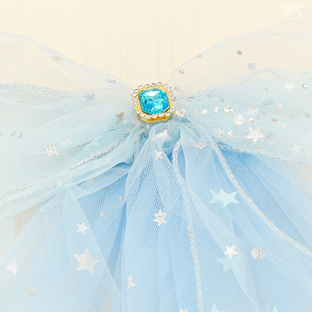 Tulle Ribbon Clip (Blue) - Image 3