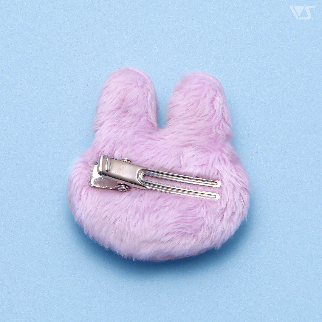 Fluffy Rabbit Clip (Purple) - Image 2