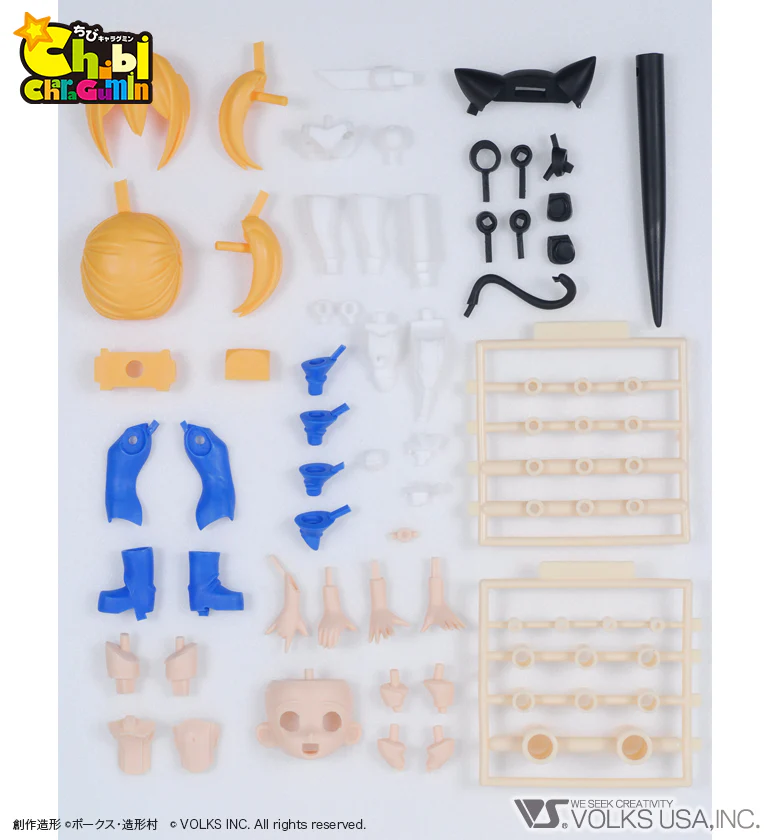 Chibi (mini) Kantan-Tan - Colored Resin Garage Kit - Image 5