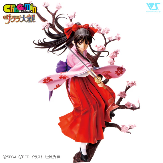 Sakura Taisen - Shinguji Sakura 1/8 Scale - Colored Resin Garage Kit - Image 2