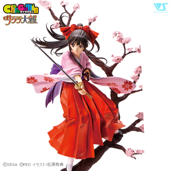 Sakura Taisen - Shinguji Sakura 1/8 Scale - Colored Resin Garage Kit - Image 3