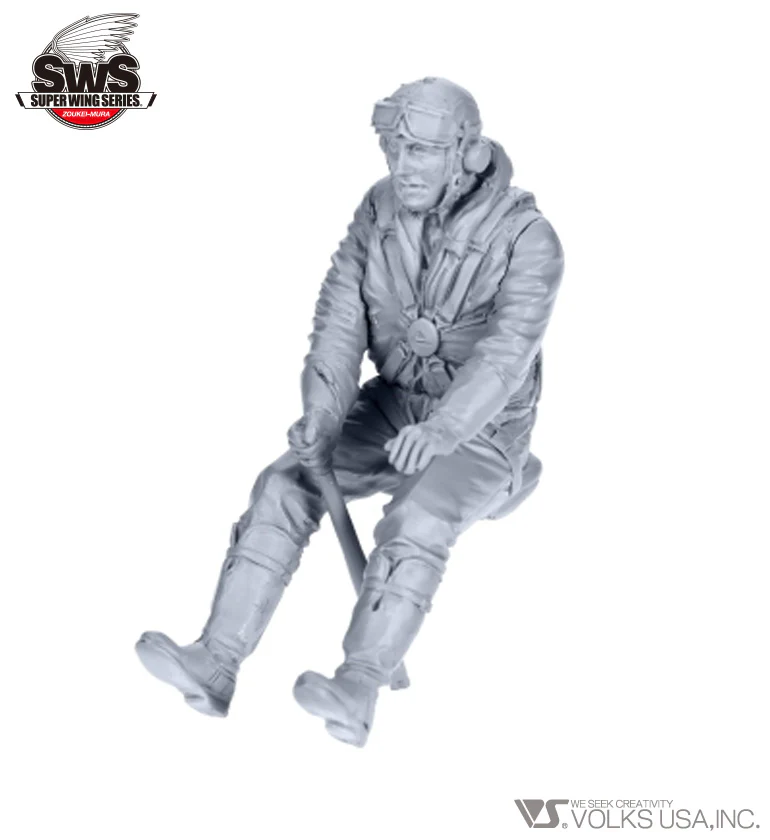 1/32 Mustang IV Forward Facing Pilot Figure