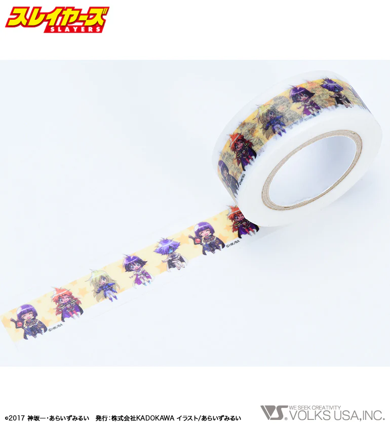 SLAYERS Masking tape (01: Deformed Character ver.)