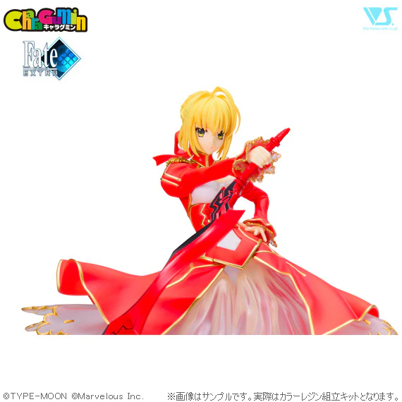 Fate/EXTRA - Saber Fate/EXTRA 1/8 Scale - Colored Resin Garage Kit - Image 3