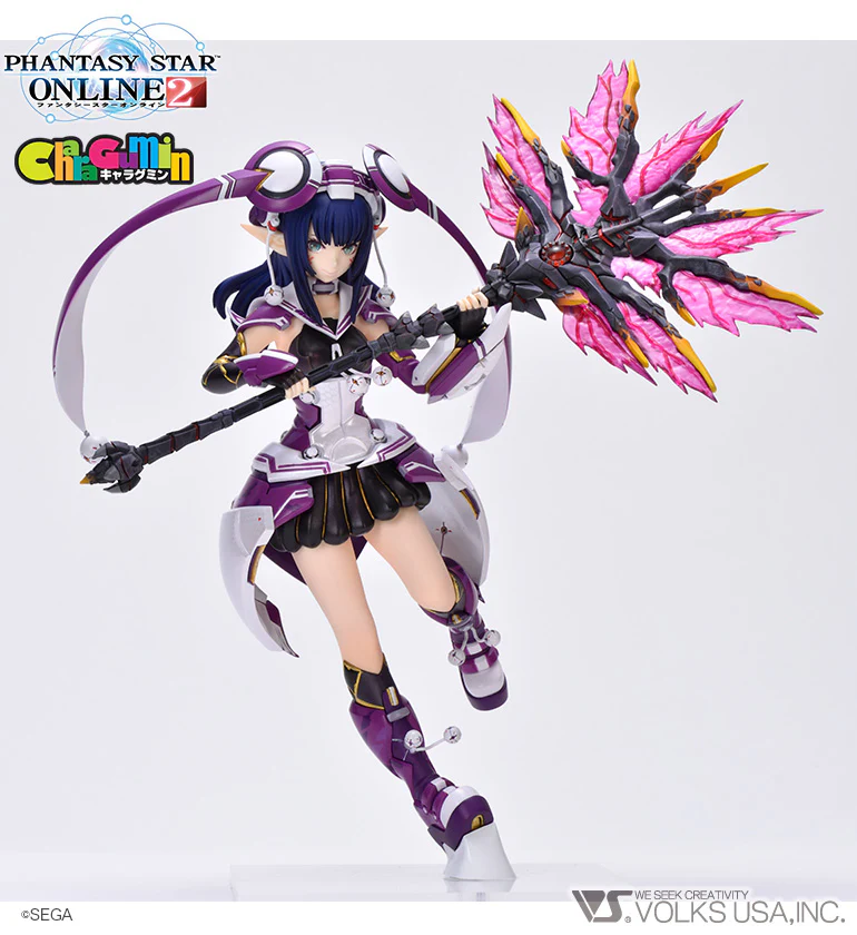 Phantasy Star Online 2 - Fonewearl 1/8 Scale - Colored Resin Garage Kit - Image 13