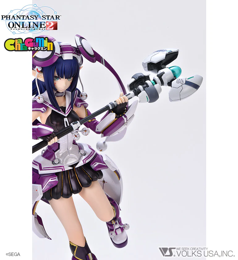 Phantasy Star Online 2 - Fonewearl 1/8 Scale - Colored Resin Garage Kit - Image 9