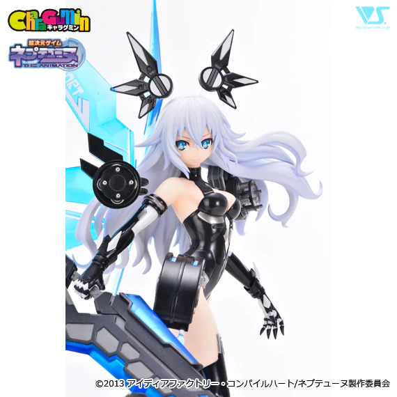 Hyperdimension Neptunia - Black Heart 1/8 Scale - Colored Resin Garage Kit - Image 3