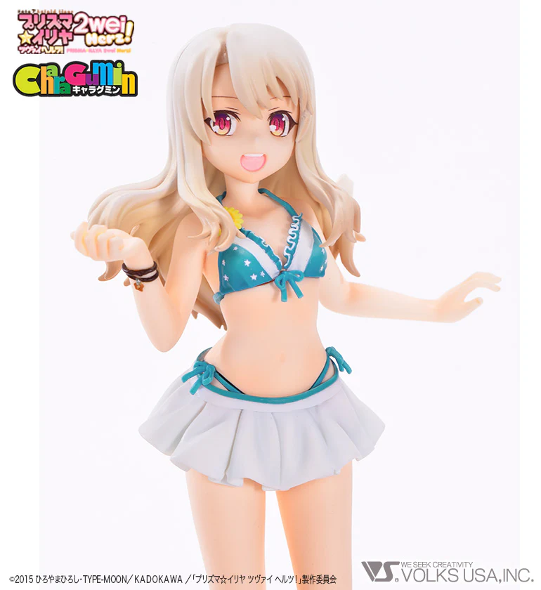Prisma Illya 2wei Hertz! - Illya (Swimwear ver.) 1/8 Scale - Colored Resin Garage Kit - Image 4