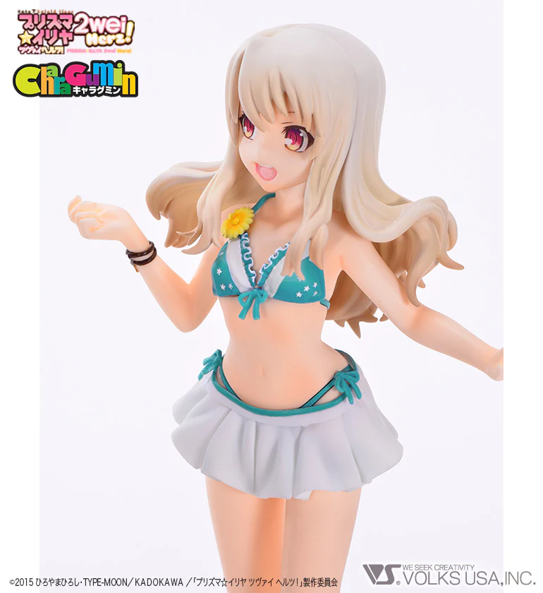 Prisma Illya 2wei Hertz! - Illya (Swimwear ver.) 1/8 Scale - Colored Resin Garage Kit - Image 5