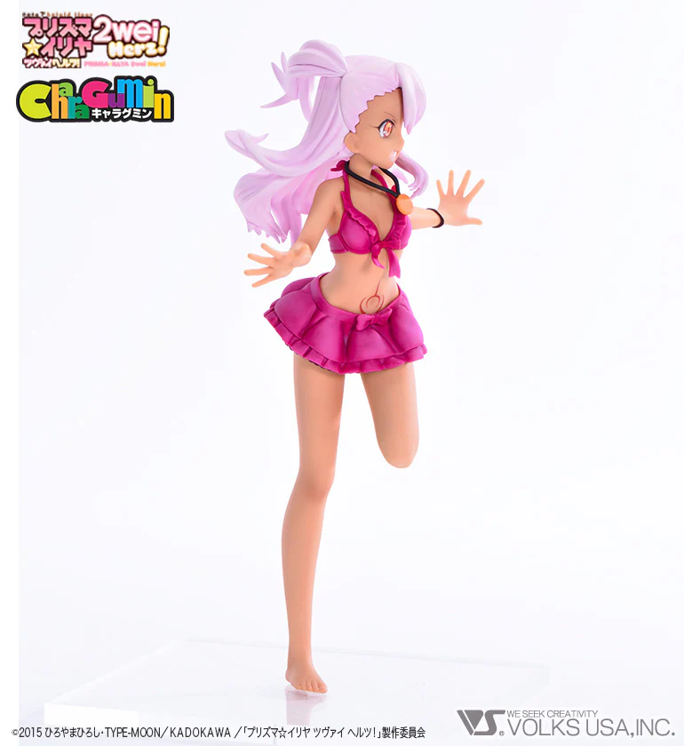Prisma Illya 2wei Hertz! - Chloe (Swimwear ver.) 1/8 Scale - Colored Resin Garage Kit - Image 4