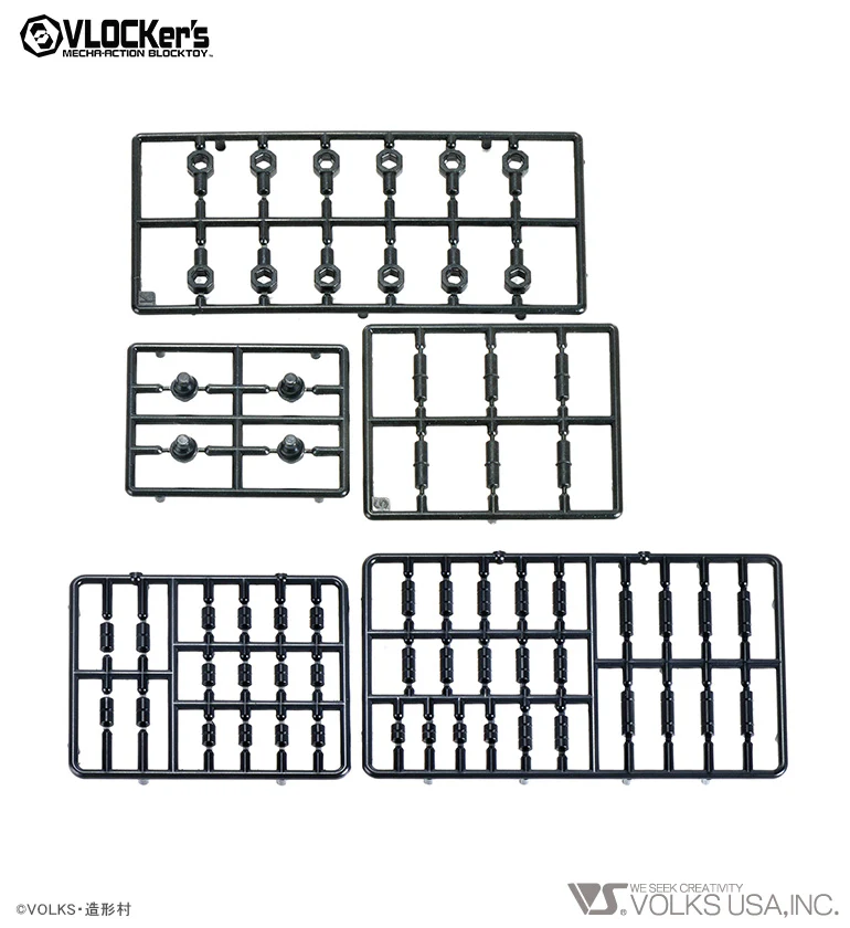 VLOCKer's JOINT SET 3R (Black Ver.) - Image 2