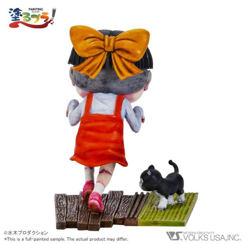 Painting Pla-Kit (Nurupura) 04 Neko musume - Image 3