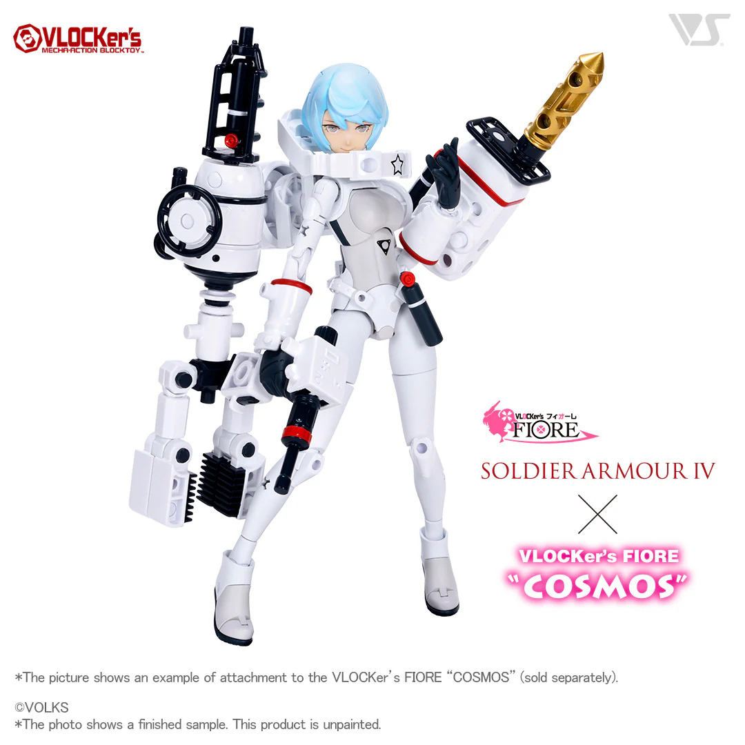A.M. Soldier Armor IV Space & Device (White ver.) - Image 5
