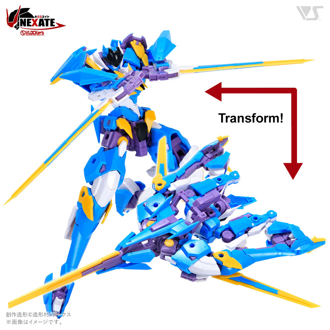 VLOCKer's NEXATE Falchion (Limited Edition Ver. with Clear Parts) - Image 6