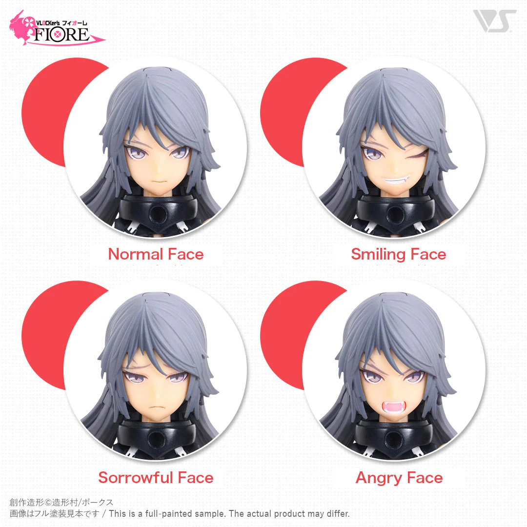 VLOCKer's FIORE DRACAENA & NEBULA (Limited Edition Ver. with Face & Clear Parts) - Image 9