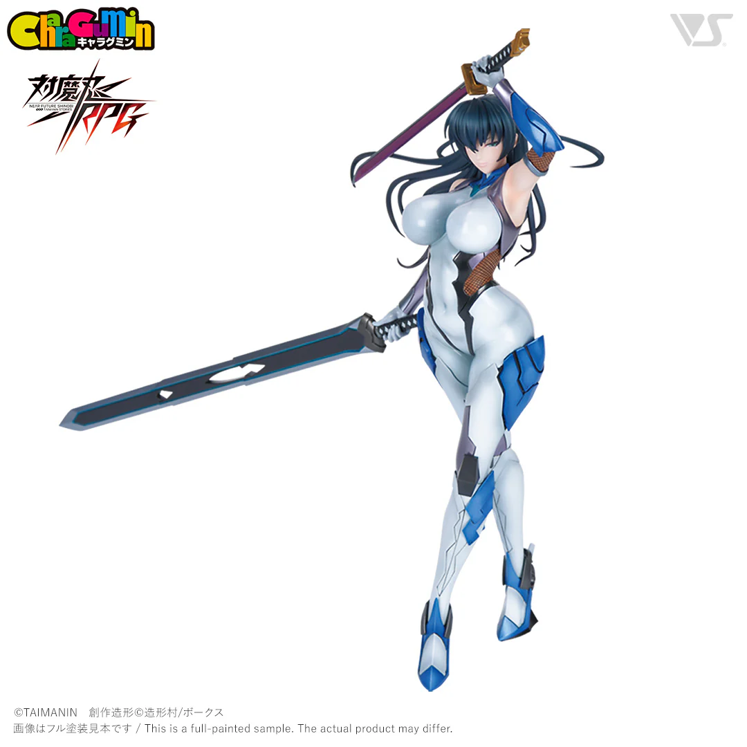 Taimanin RPG - Full Equipment Asagi Igawa 1/8 Scale - Colored Resin Garage Kit - Image 3