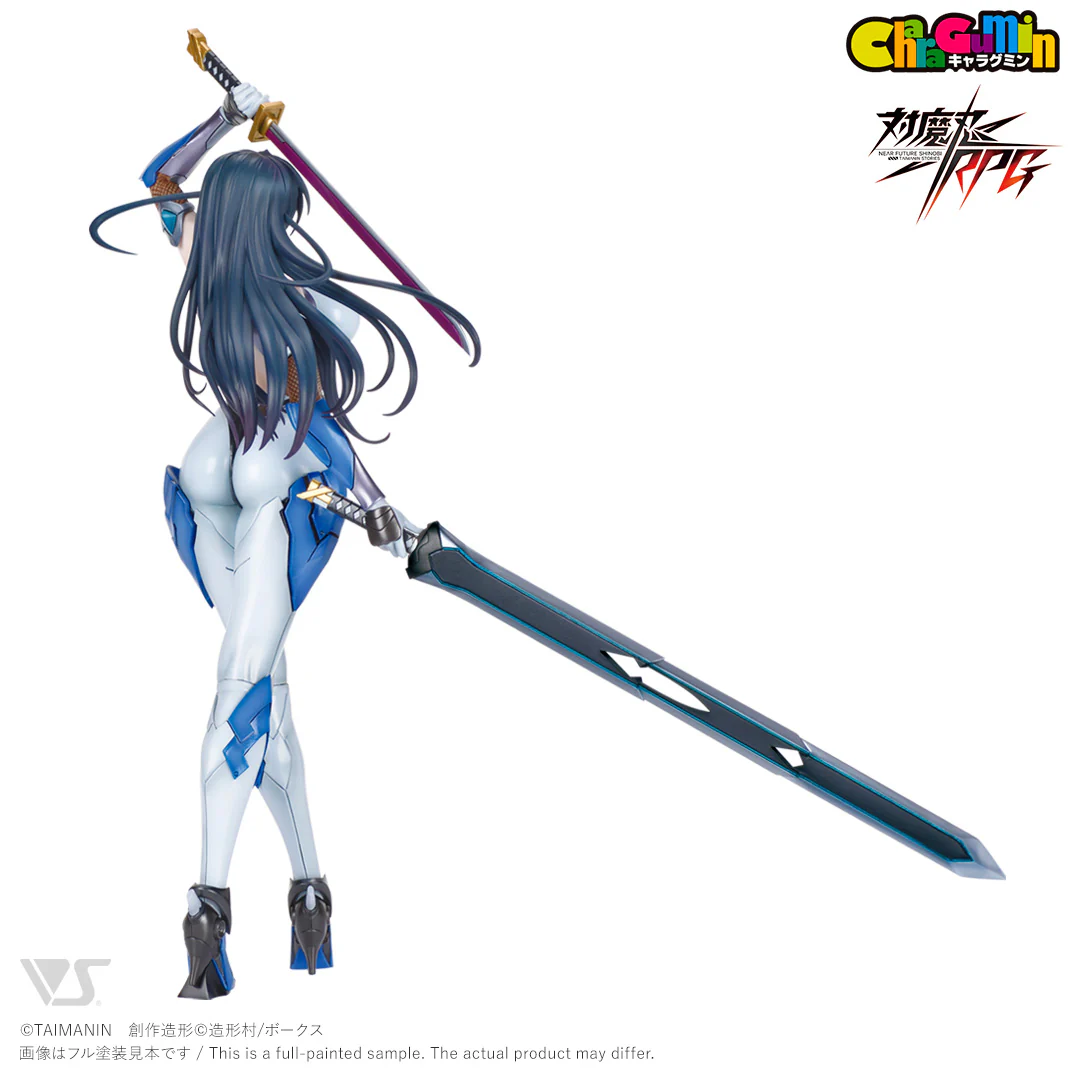 Taimanin RPG - Full Equipment Asagi Igawa 1/8 Scale - Colored Resin Garage Kit - Image 4