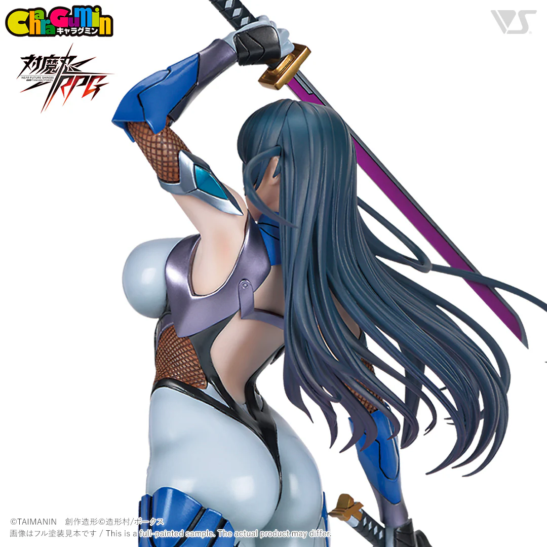 Taimanin RPG - Full Equipment Asagi Igawa 1/8 Scale - Colored Resin Garage Kit - Image 8