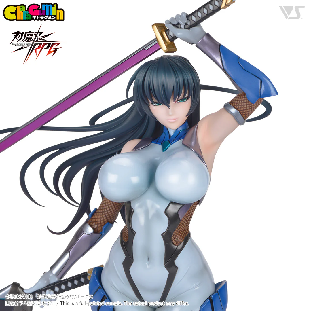 Taimanin RPG - Full Equipment Asagi Igawa 1/8 Scale - Colored Resin Garage Kit - Image 9