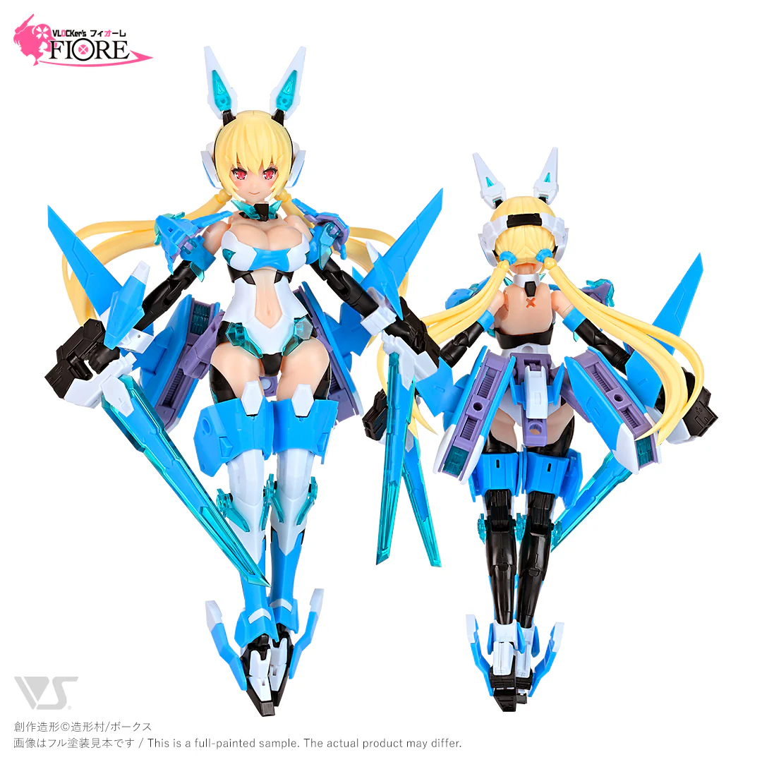 VLOCKer's FIORE IRIS Ver.1.5 (Limited Edition Ver. with Clear Blue Parts) - Image 3