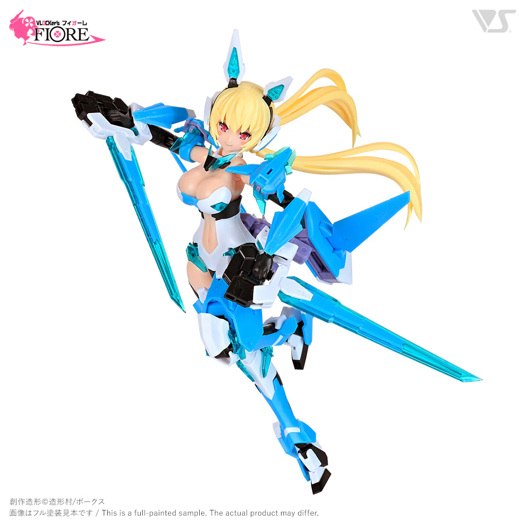 VLOCKer's FIORE IRIS Ver.1.5 (Limited Edition Ver. with Clear Blue Parts) - Image 4