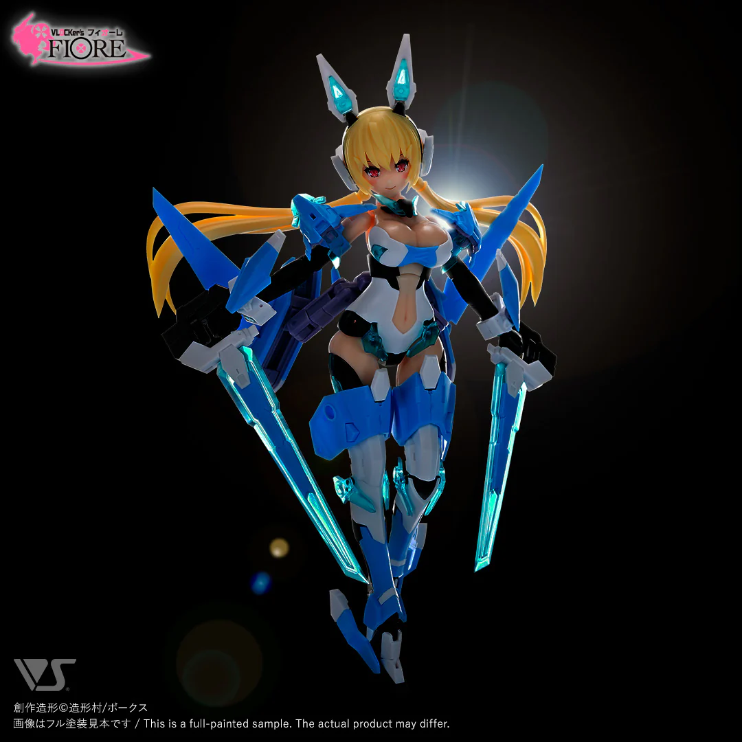 VLOCKer's FIORE IRIS Ver.1.5 (Limited Edition Ver. with Clear Blue Parts) - Image 5