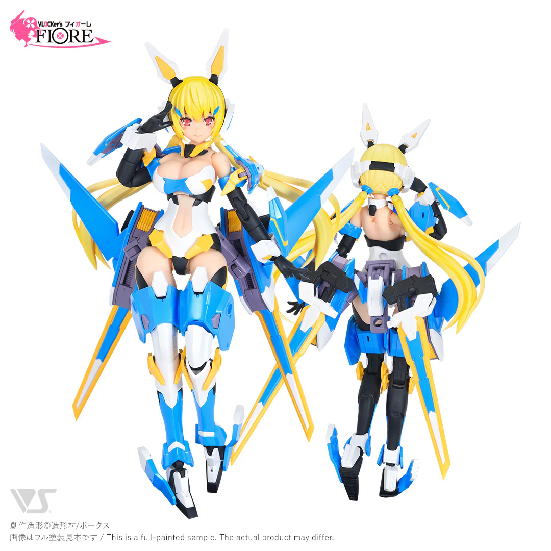 VLOCKer's FIORE IRIS Ver.1.5 (Limited Edition Ver. with Clear Blue Parts) - Image 6