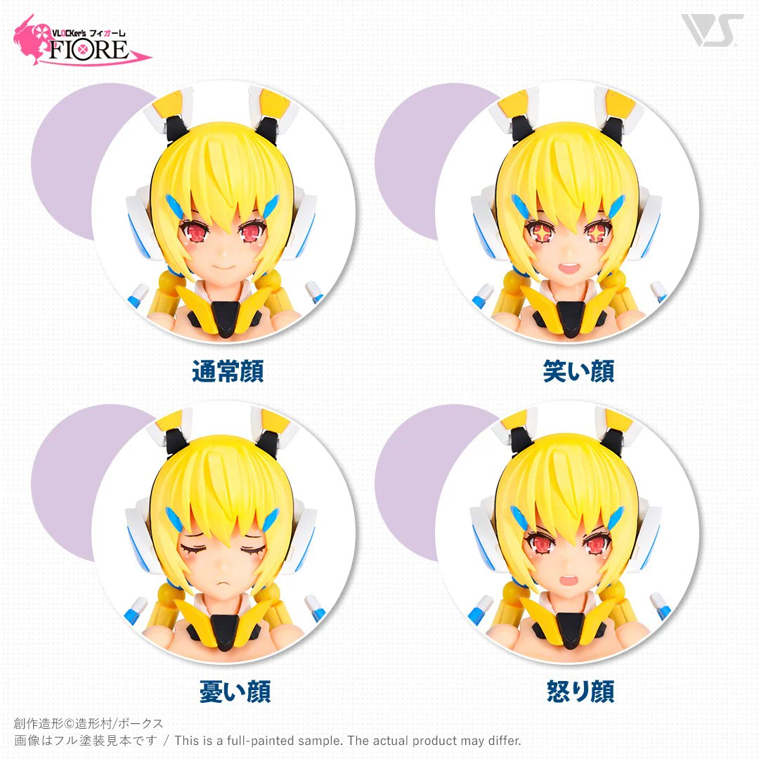 VLOCKer's FIORE IRIS Ver.1.5 (Limited Edition Ver. with Clear Blue Parts) - Image 8