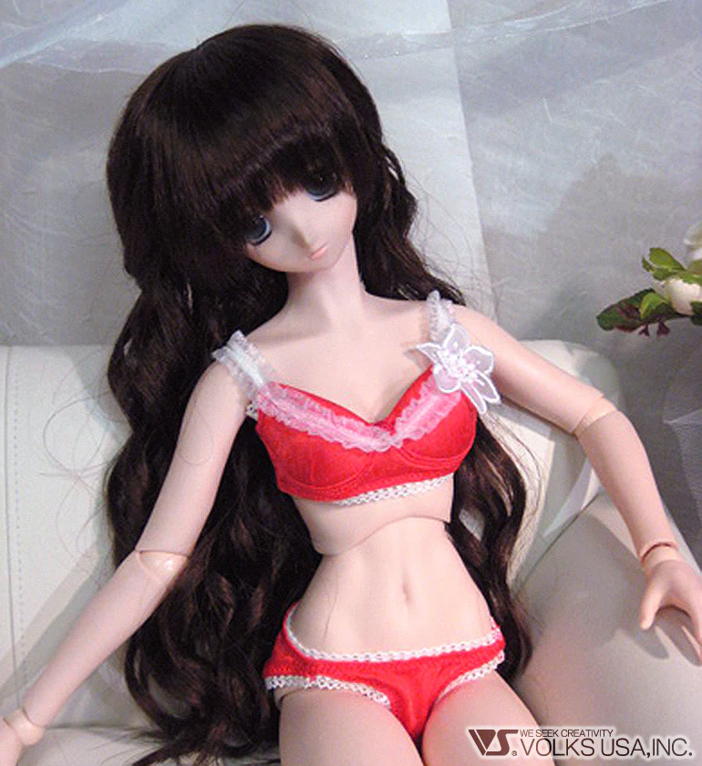 Poinsettia Motif Bra & Panties (DD) - Image 2