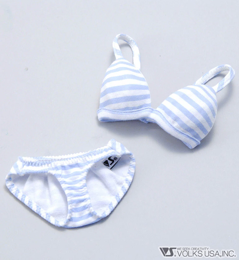 Striped Underwear Set DDdy (Blue) - Image 2