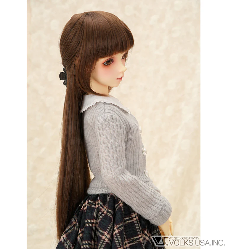 Cardigan (Gray / Bow Button) - Image 2