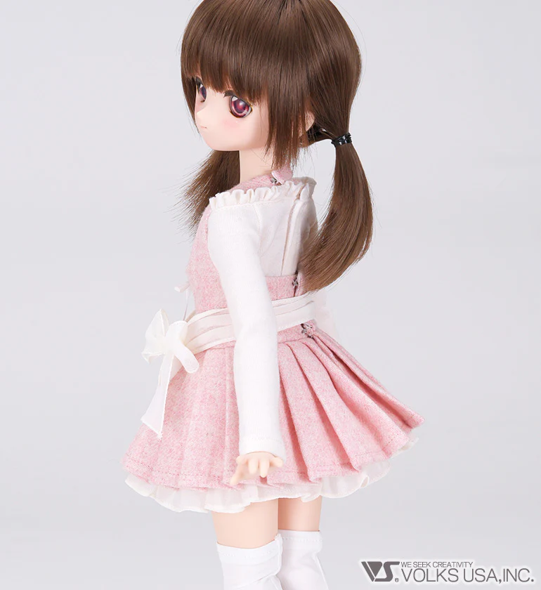 Halter-Neck Dress Set / Mini (Pink) - Image 3