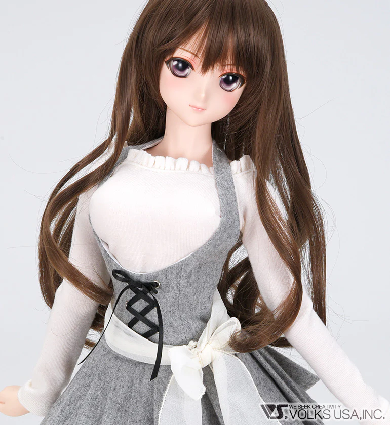 Halter-Neck Dress Set (Gray) - Image 2