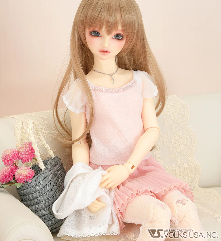 Shell Pink Skirt Set - Image 2