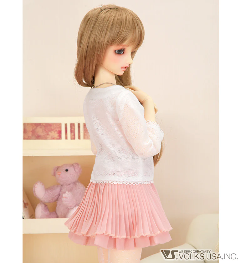 Shell Pink Skirt Set - Image 3