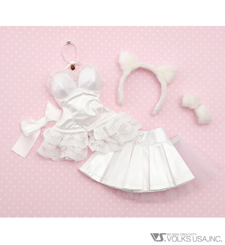Kitty Ear White Bondage Set (DDdy) - Image 4