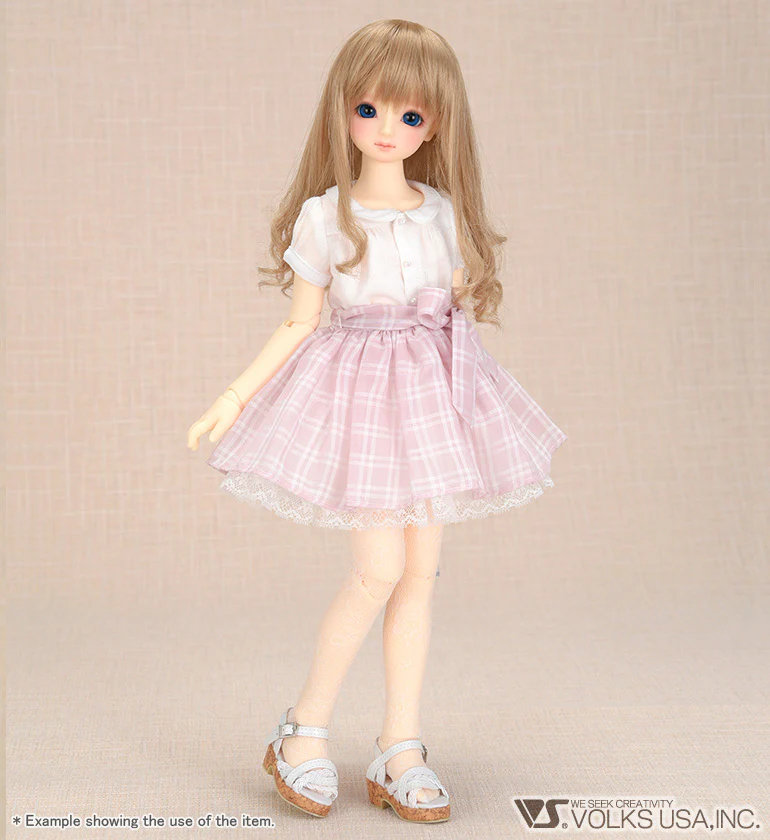 Pink Plaid Skirt / Mini - Image 3