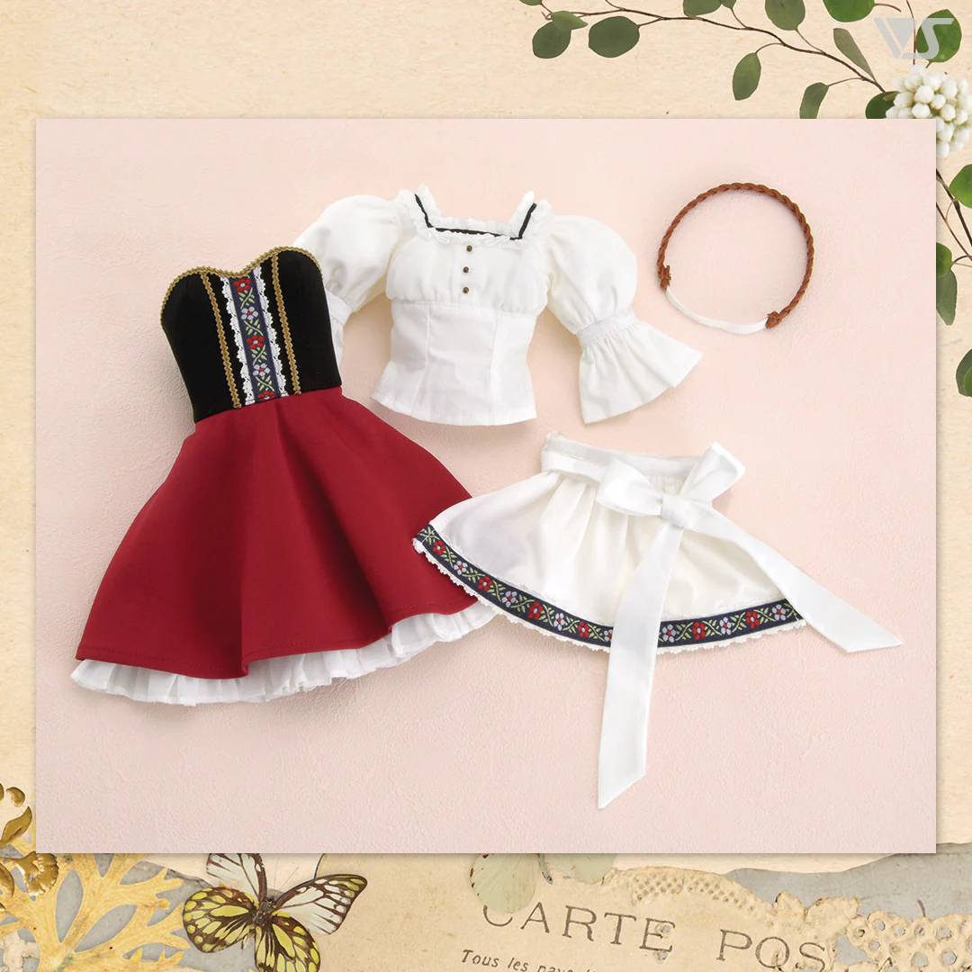 Red Folklore Set (with a Headband) - Image 5