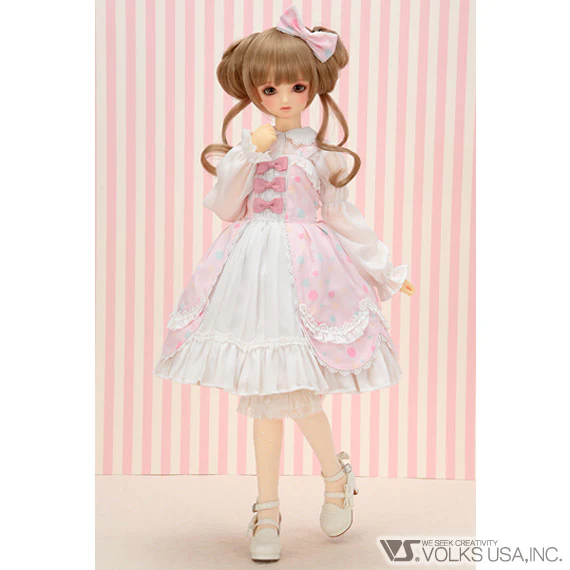 Colorful Polka Dot Lolita (Pink) - Image 2