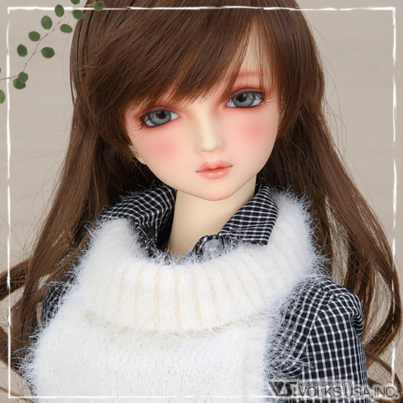 White Mohair Holterneck Set