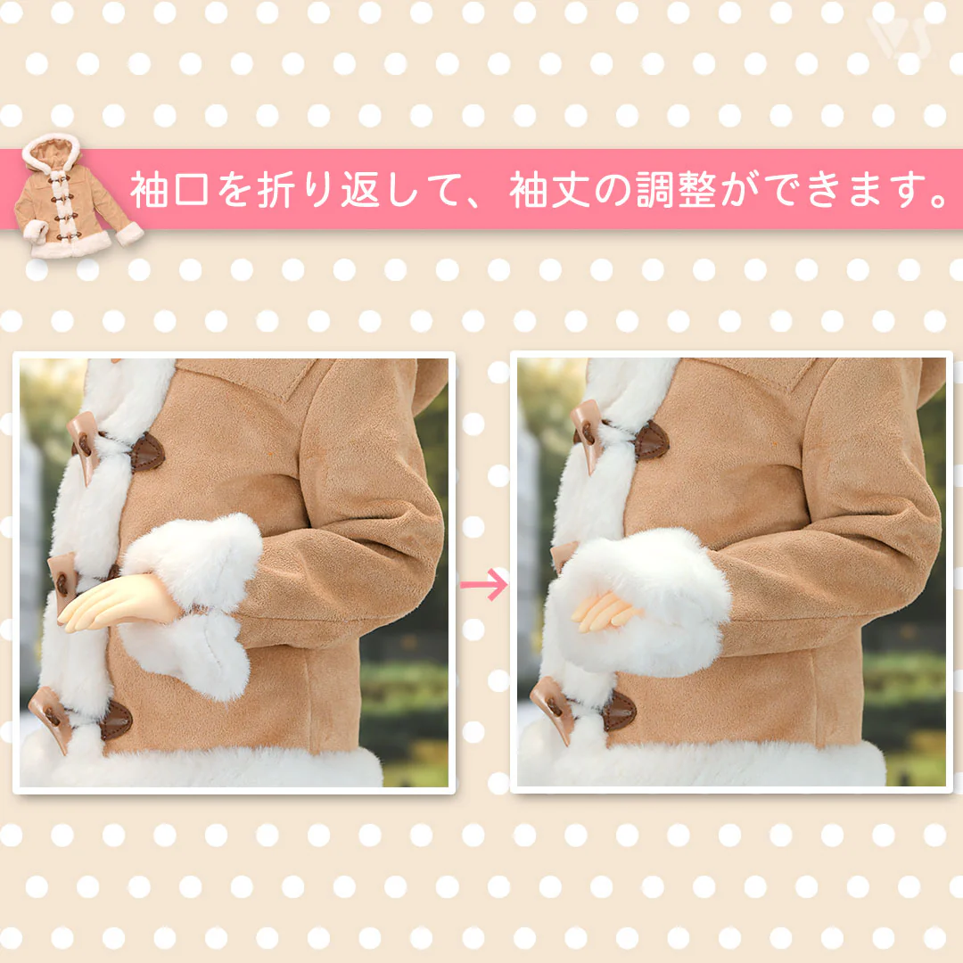 Mouton Duffle Coat - Image 4