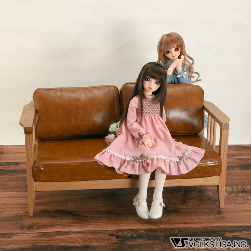 Wood Frame Sofa (Synthetic Oil Leather / Camel) - Image 4