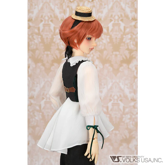 Longer-length Blouse & Vest Set - Image 3