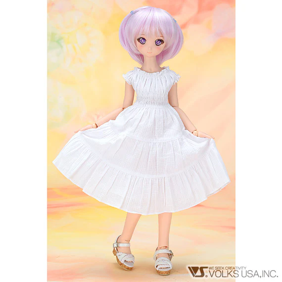 White Dress & Pink Cardigan Set / Mini - Image 3