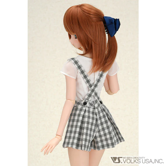 Chiffon Top & Suspender Shorts Set - Image 3