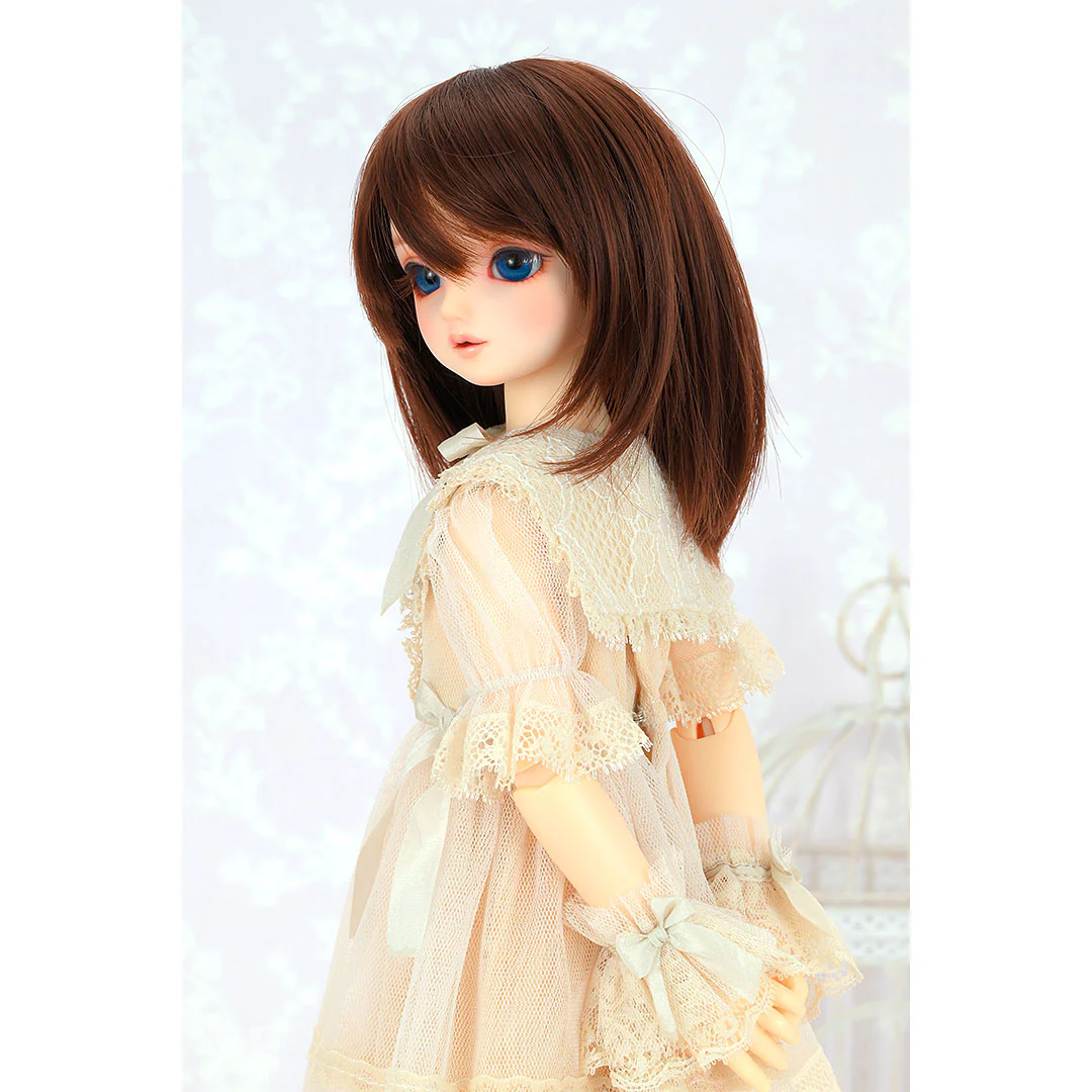 Lacy Tulle Dress (Vanilla) / Mini - Image 4