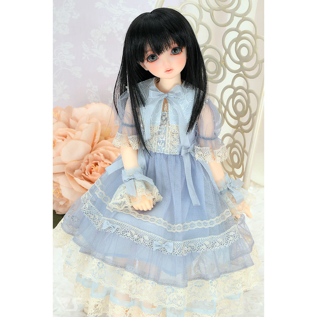 Lacy Tulle Dress (Hydrangea) / Mini - Image 3