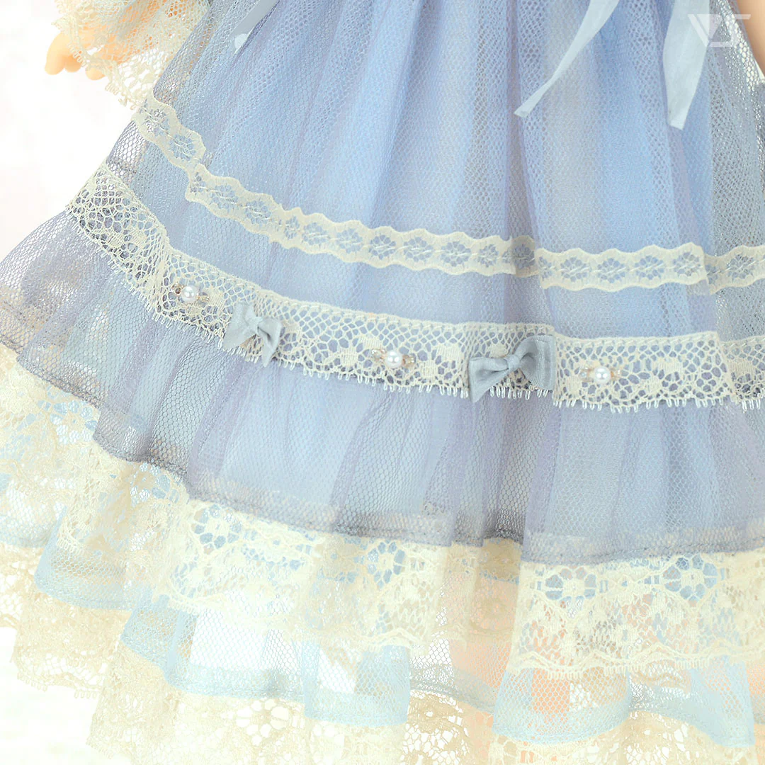 Lacy Tulle Dress (Hydrangea) / Mini - Image 6