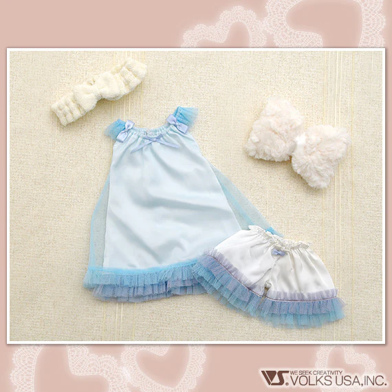 Girly Loungewear Set (Blue) - Image 4