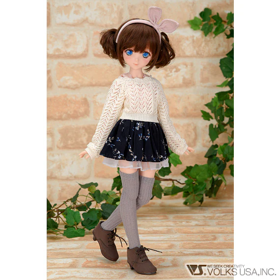 Lace Knit Set (White) / Mini - Image 2